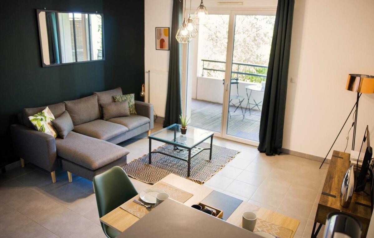 Le Jardin Sequoia ~ Climatisation ~ Parking Apartment LʼUnion Exterior foto